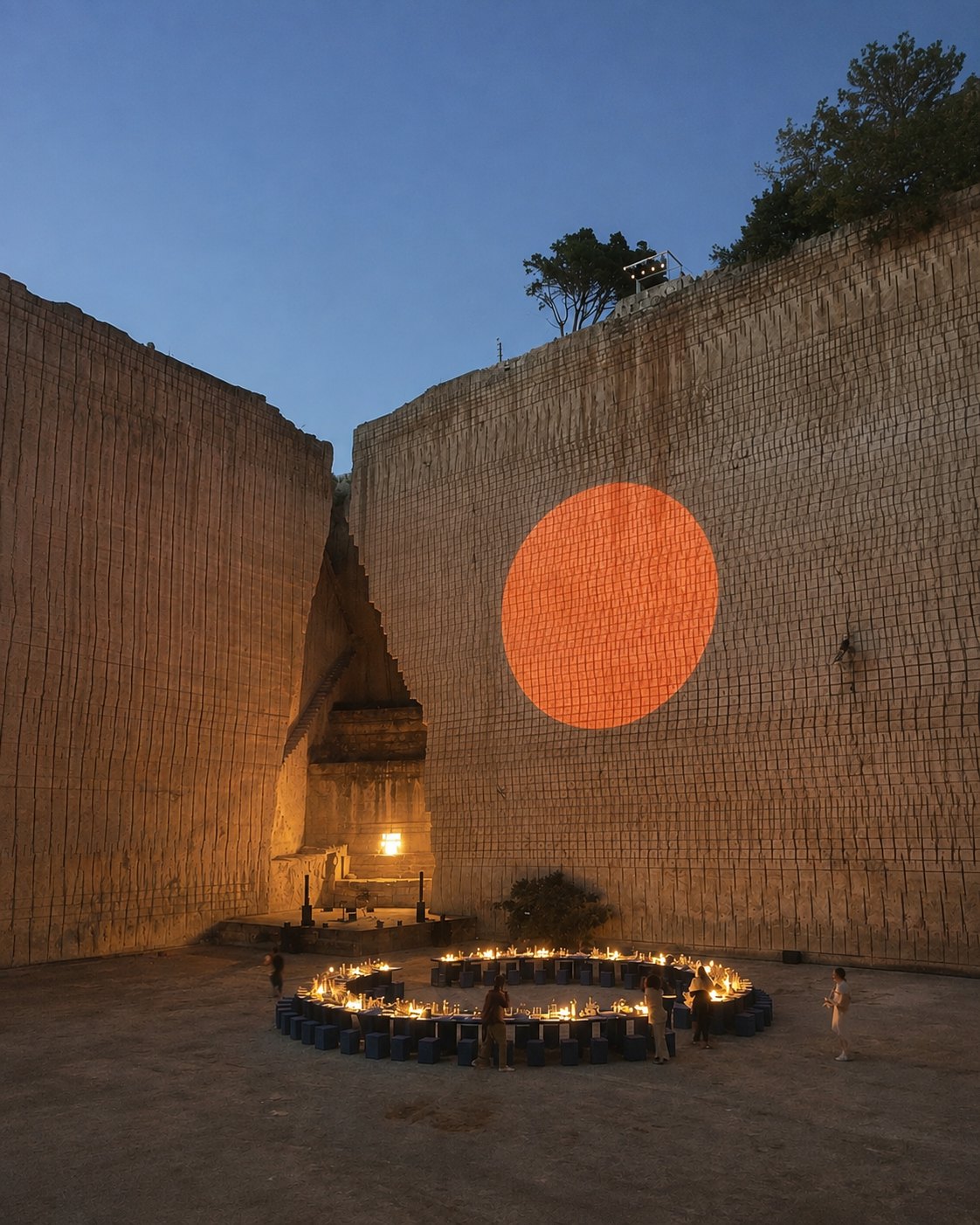 Palermo Bleu — Sanctuary at dusk